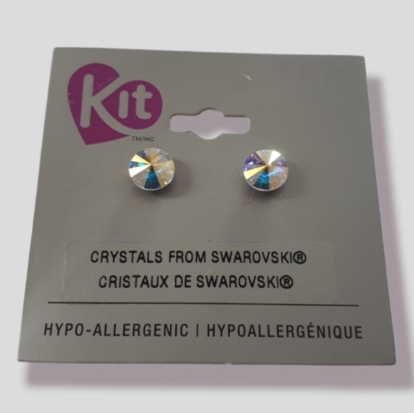 2/$25 Swarovski crystal earrings - Picture 1 of 4